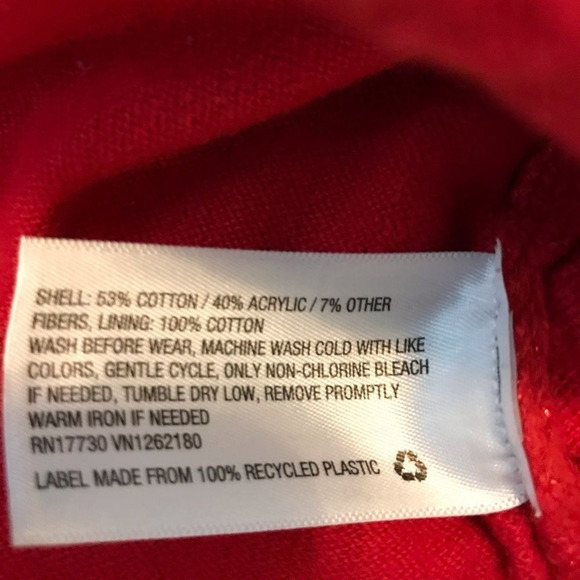 Cat and Jack Crochet Metallic Knit Dress Red 4T Girls - Picture 6 of 11